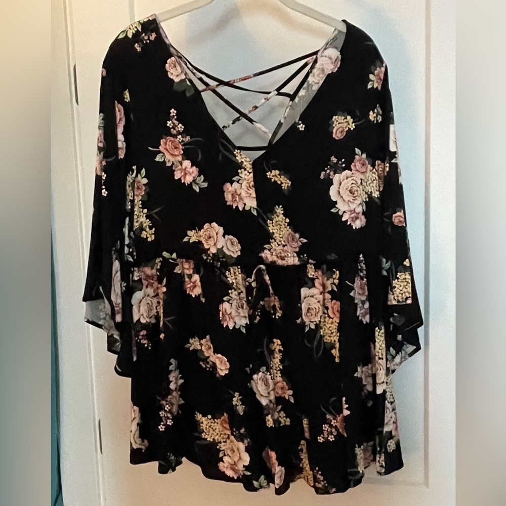 Floral Babydoll top